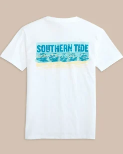 Southern Tide Kids Jet Ski-Son Short Sleeve T-Shirt Classic White Best Sale