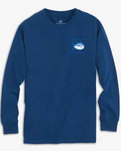 Southern Tide Kids Long Sleeve Original Skipjack T-Shirt Best