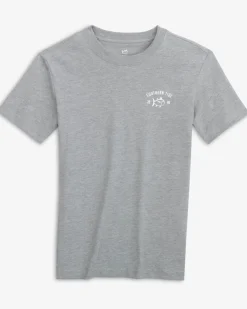 Southern Tide Kids Rrr Sj Heather T-Shirt Heather Quarry Fashion