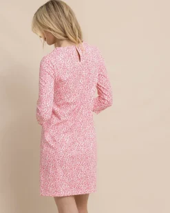 Southern Tide Leira That Floral Feeling Print Performance Dress Cheap