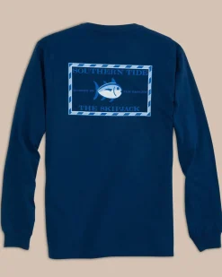 Southern Tide Long Sleeve Original Skipjack T-Shirt Shop