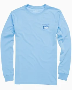Southern Tide Long Sleeve Original Skipjack T-Shirt Shop