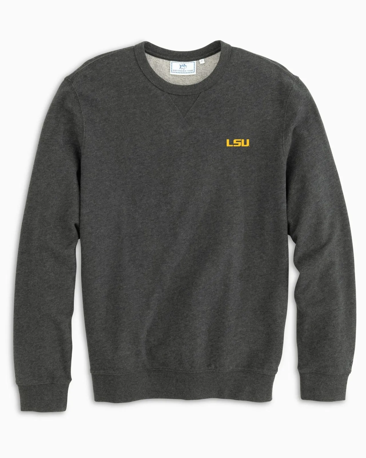 Southern Tide Lsu Tigers Upper Deck Pullover Sweatshirt New