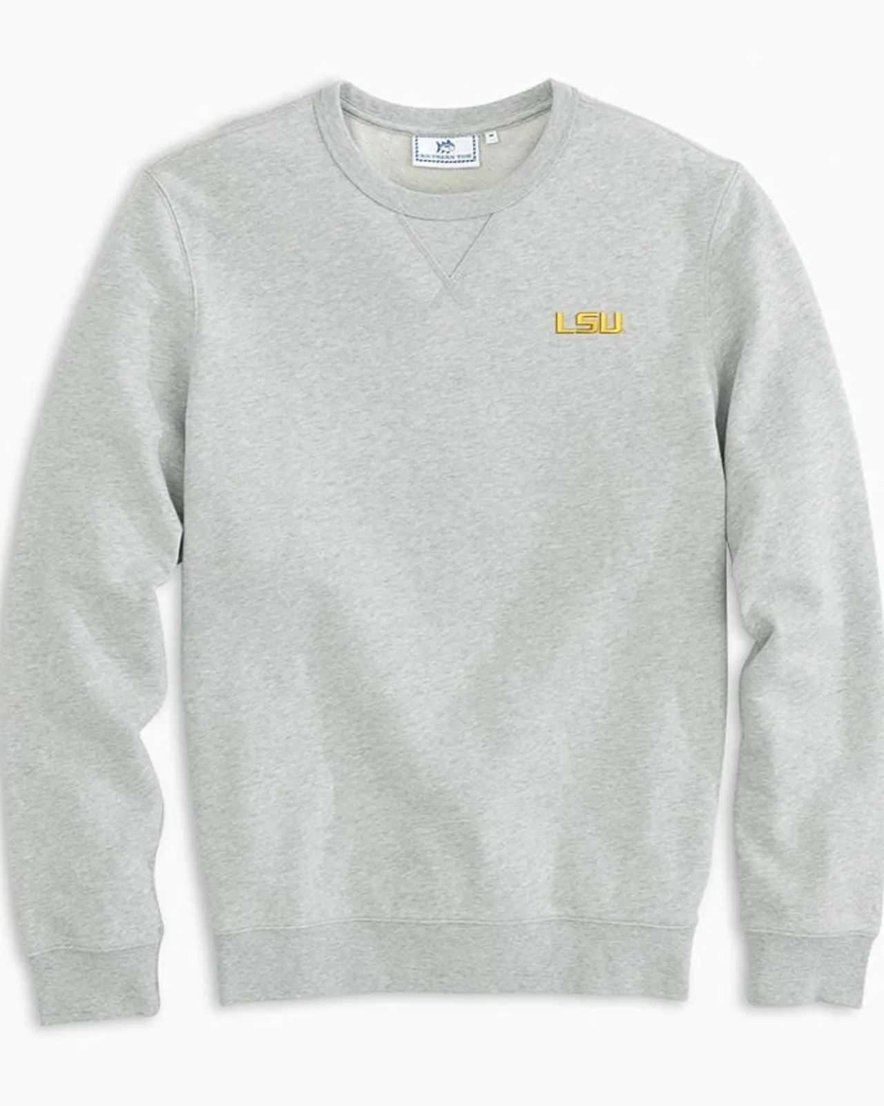 Southern Tide Lsu Tigers Upper Deck Pullover Sweatshirt New