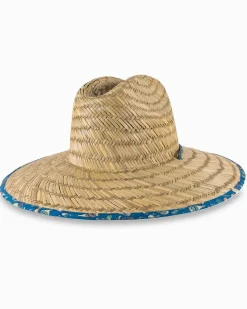 Southern Tide Marg Madness Straw Hat Atlantic Blue Online