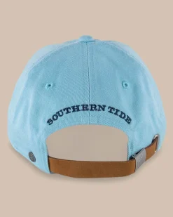 Southern Tide Mini Skipjack Leather Strap Hat Cheap