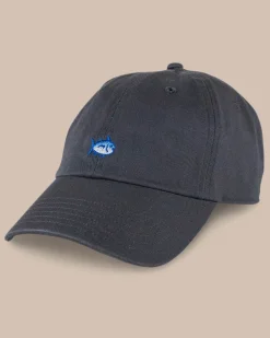 Southern Tide Mini Skipjack Leather Strap Hat Cheap