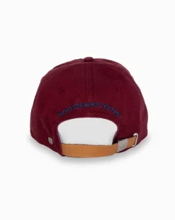 Southern Tide Mini Skipjack Leather Strap Hat Cheap