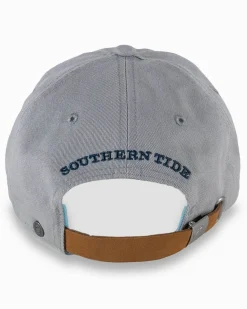 Southern Tide Mini Skipjack Leather Strap Hat Cheap
