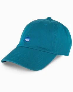 Southern Tide Mini Skipjack Leather Strap Hat Cheap