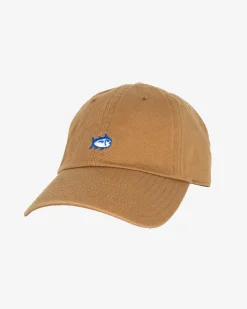 Southern Tide Mini Skipjack Leather Strap Hat Cheap