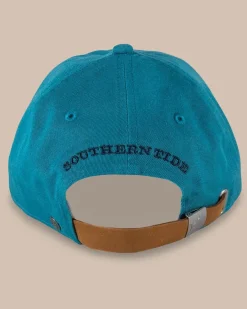 Southern Tide Mini Skipjack Leather Strap Hat Cheap