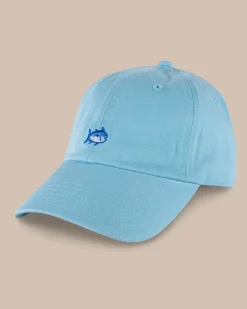 Southern Tide Mini Skipjack Leather Strap Hat Cheap