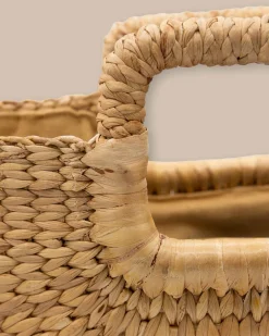 Southern Tide Mini Woven Rattan Tote Natural Discount