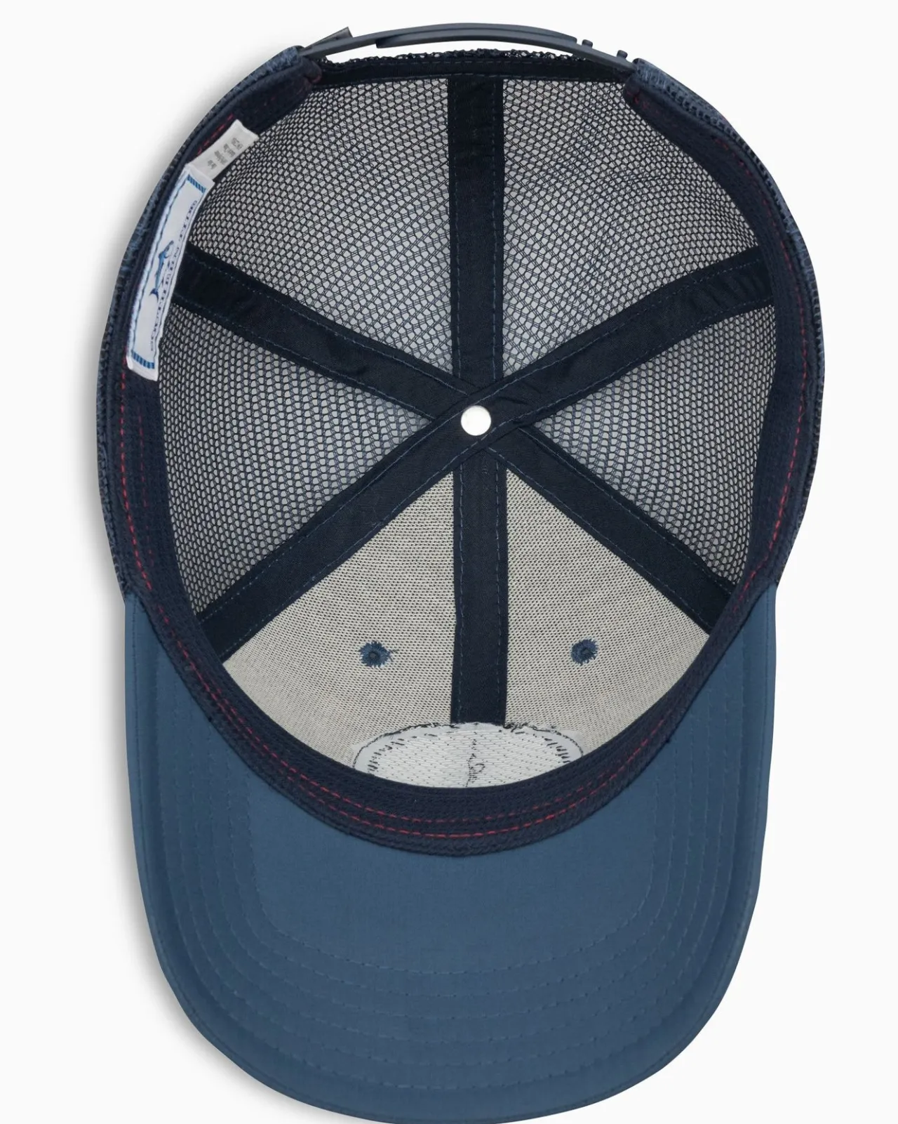 Southern Tide North Carolina Patch Performance Trucker Hat Seven Seas Blue Clearance