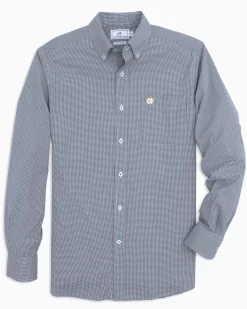 Southern Tide Notre Dame Fighting Irish Gingham Button Down Shirt Sale