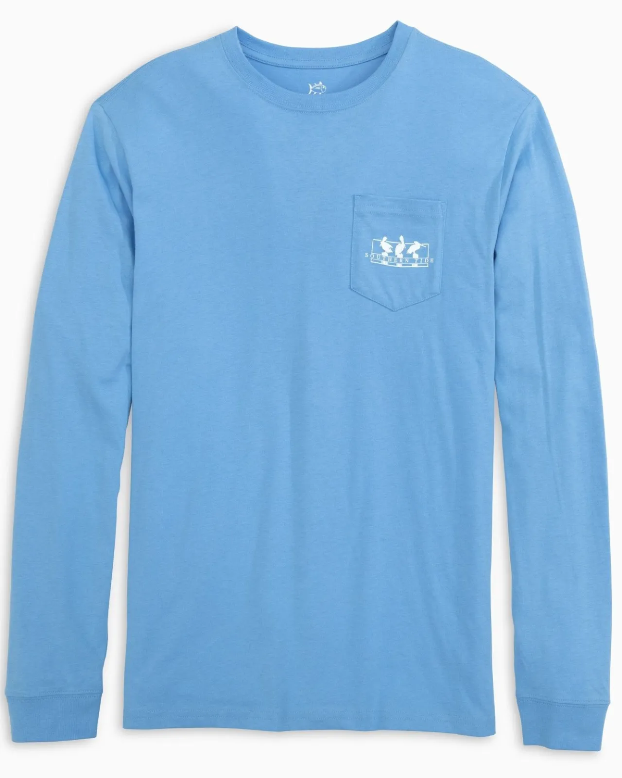 Southern Tide Pelican Sunset Long Sleeve T-Shirt Ocean Channel Online