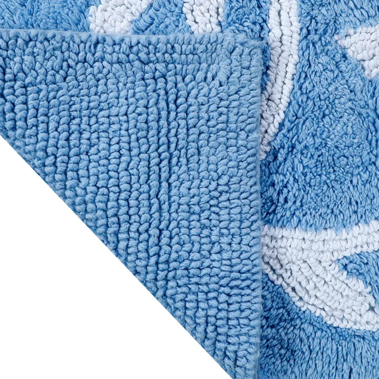 WPH Reversible Skipjack Bath Rug - 17"W X 24"L Sale