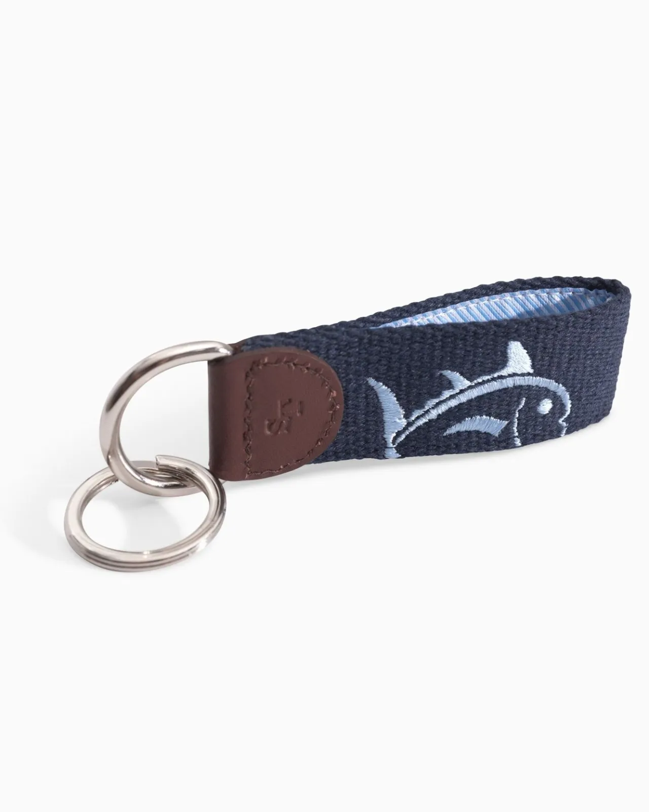 Southern Tide Rising Skipjack Embroidered Key Fob Sale