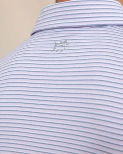 Southern Tide Ryder Heather Halls Performance Polo Hot