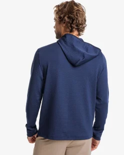 Southern Tide Scuttle Heather Performance Quarter Zip Hoodie Cheap