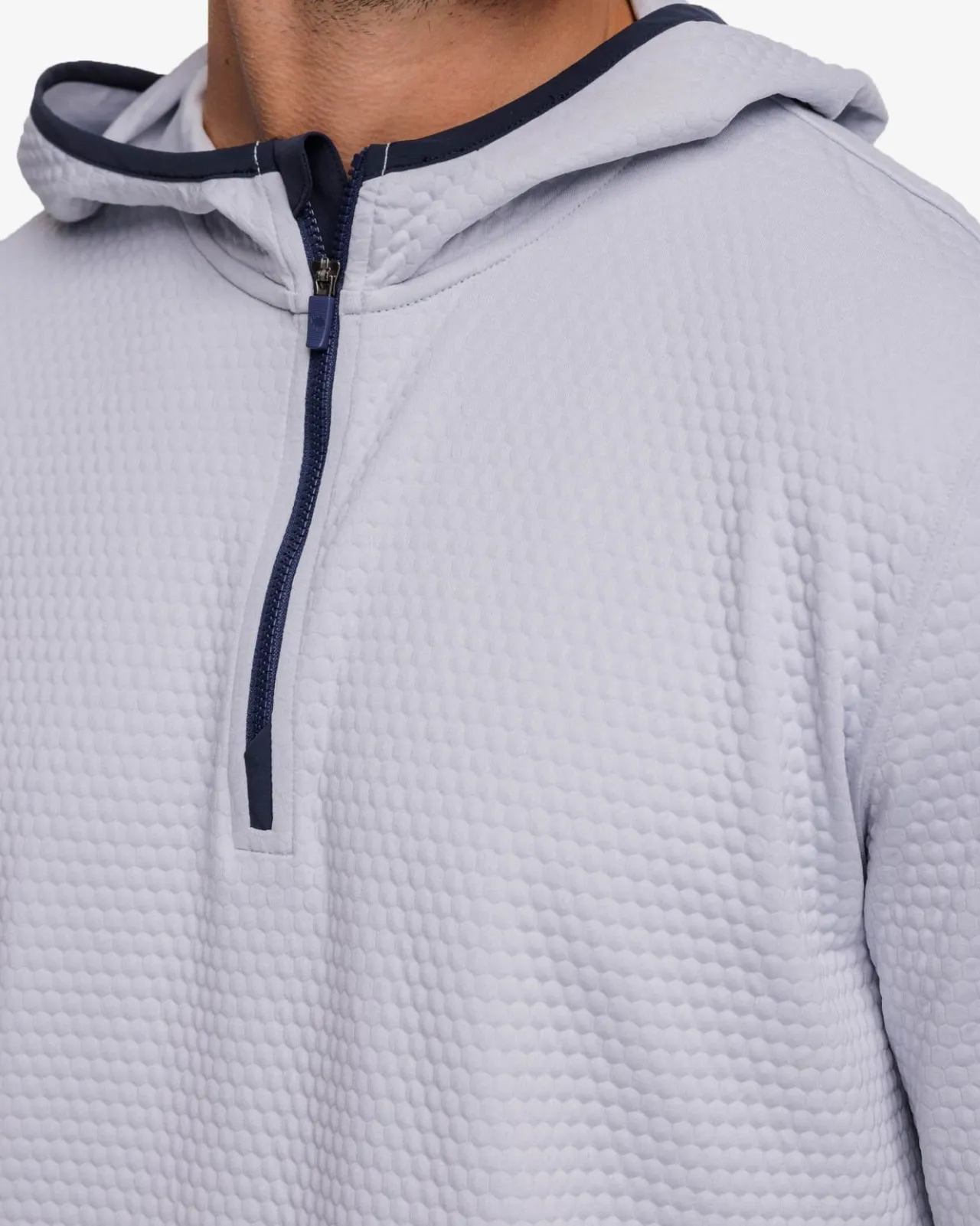 Southern Tide Scuttle Heather Performance Quarter Zip Hoodie Cheap