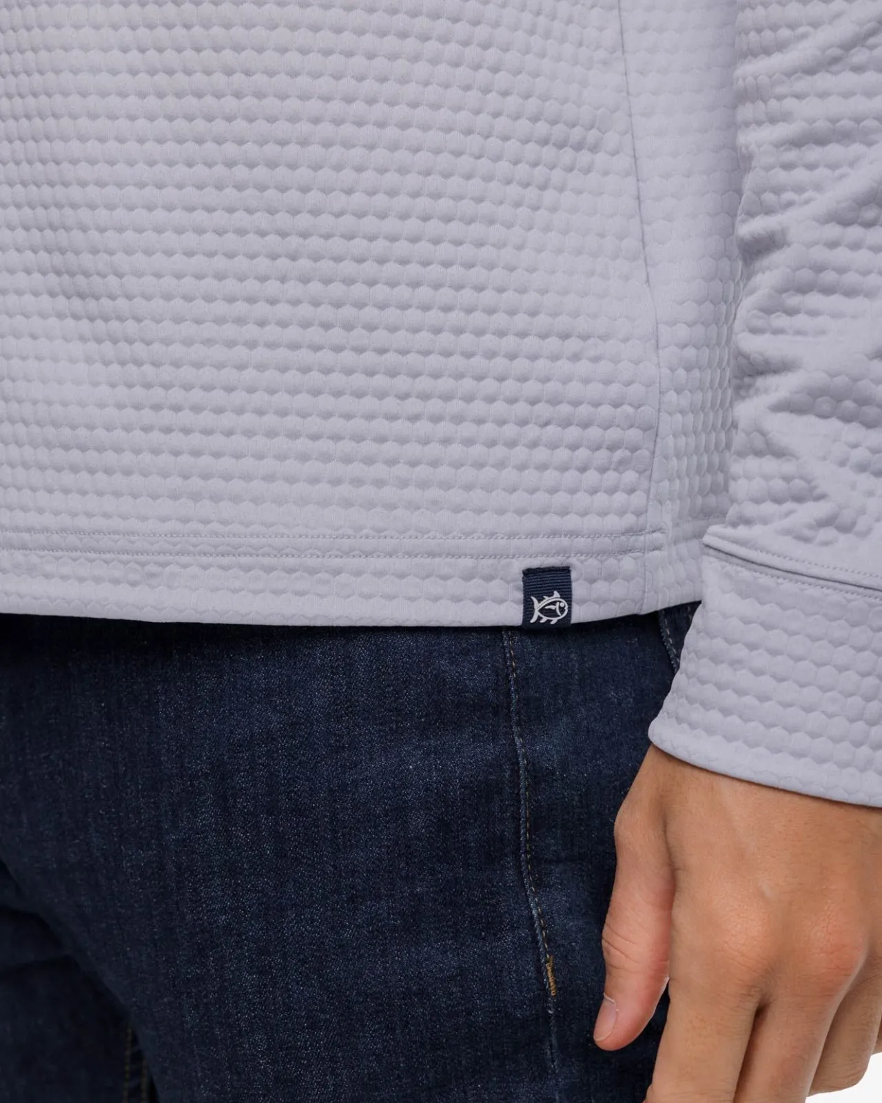 Southern Tide Scuttle Heather Performance Quarter Zip Hoodie Cheap