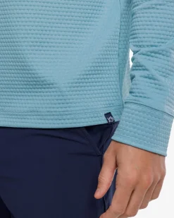 Southern Tide Scuttle Heather Performance Quarter Zip Hoodie Cheap