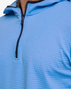 Southern Tide Scuttle Heather Performance Quarter Zip Hoodie Cheap