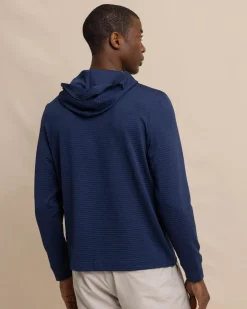 Southern Tide Scuttle Heather Performance Quarter Zip Hoodie Cheap