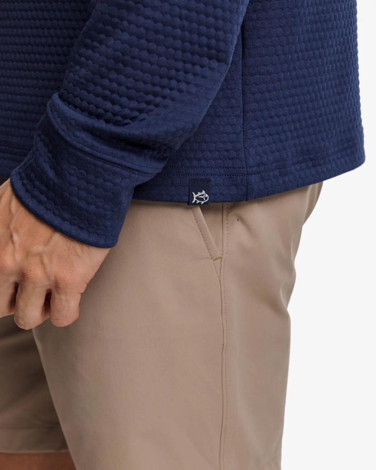 Southern Tide Scuttle Heather Performance Quarter Zip Hoodie Cheap