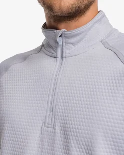 Southern Tide Scuttle Heather Performance Quarter Zip Cheap