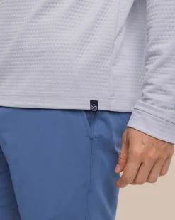 Southern Tide Scuttle Heather Performance Quarter Zip Cheap