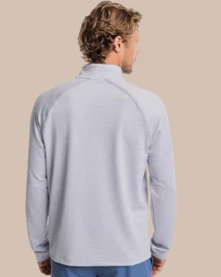 Southern Tide Scuttle Heather Performance Quarter Zip Cheap