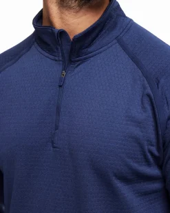 Southern Tide Scuttle Heather Performance Quarter Zip Cheap