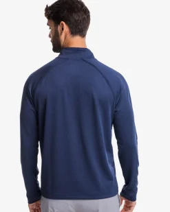 Southern Tide Scuttle Heather Performance Quarter Zip Cheap