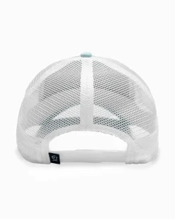 Southern Tide Skipjack And Stripes Trucker Hat New