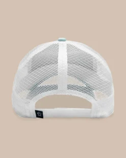 Southern Tide Skipjack And Stripes Trucker Hat New