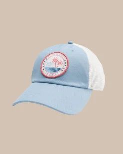 Southern Tide Skipjack Beach Club Trucker Hat Light Blue Store