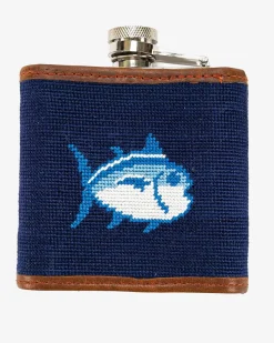Southern Tide Skipjack Flask Navy Cheap