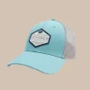 Southern Tide Skipjack Trademark Trucker Hat Blue Store