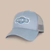 Southern Tide Badge Trucker Dusty Blue Clearance