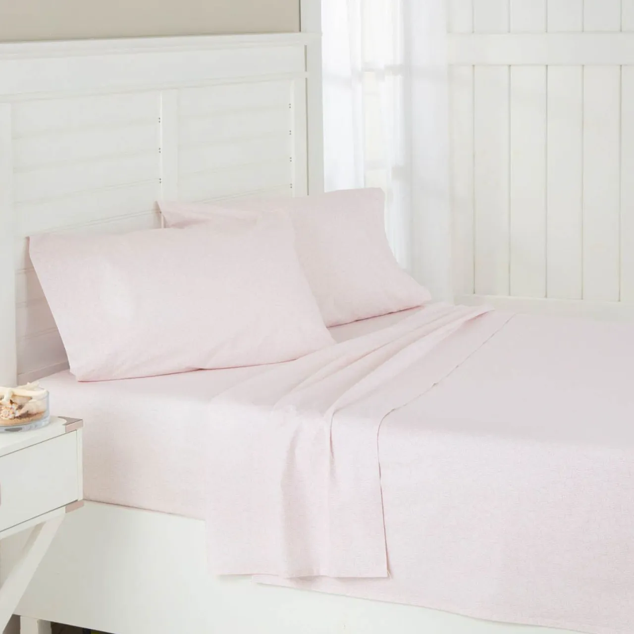 WPH Southern Tide Calico Scallop Sheet Set Pink Flash Sale