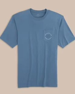 Southern Tide St Championship Short Sleeve T-Shirt Coronet Blue Best Sale