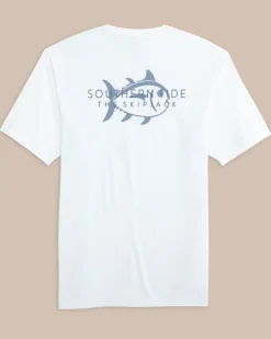 Southern Tide St Opaque Short Sleeve T-Shirt Classic White Best Sale