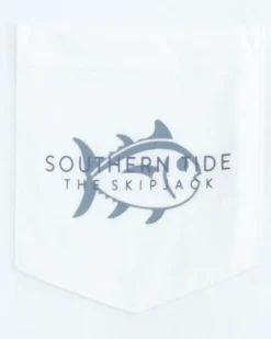 Southern Tide St Opaque Short Sleeve T-Shirt Classic White Best Sale