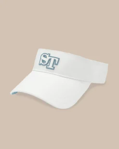 Southern Tide St Print Performance Visor White New