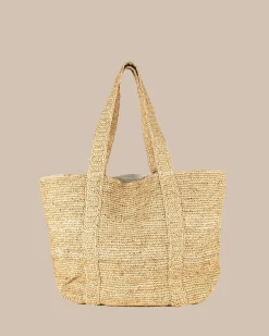 Southern Tide Straw Traveler Tote Natural Flash Sale