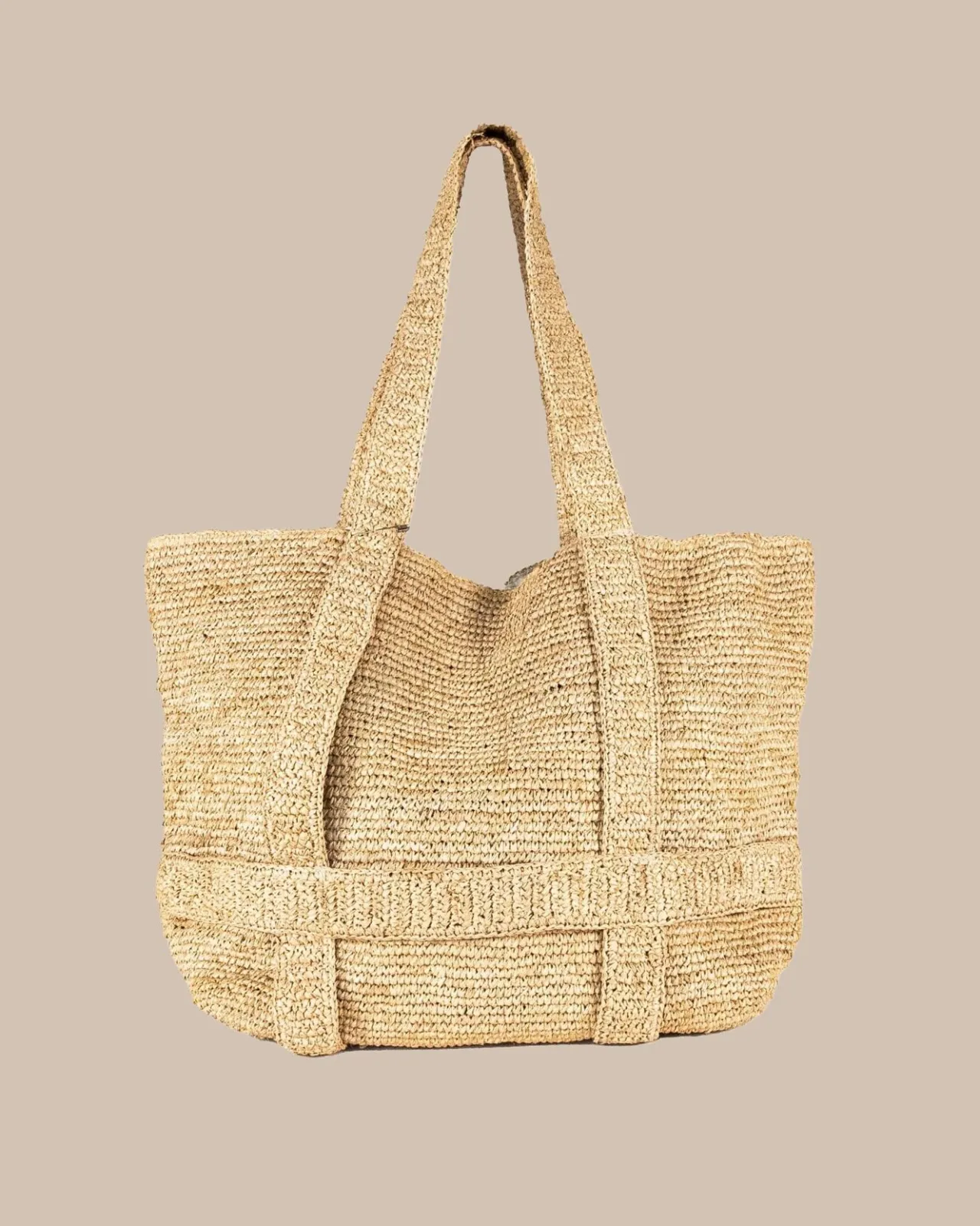 Southern Tide Straw Traveler Tote Natural Discount