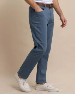Southern Tide Sullivan Five Pocket Pant Blue Haze Cheap